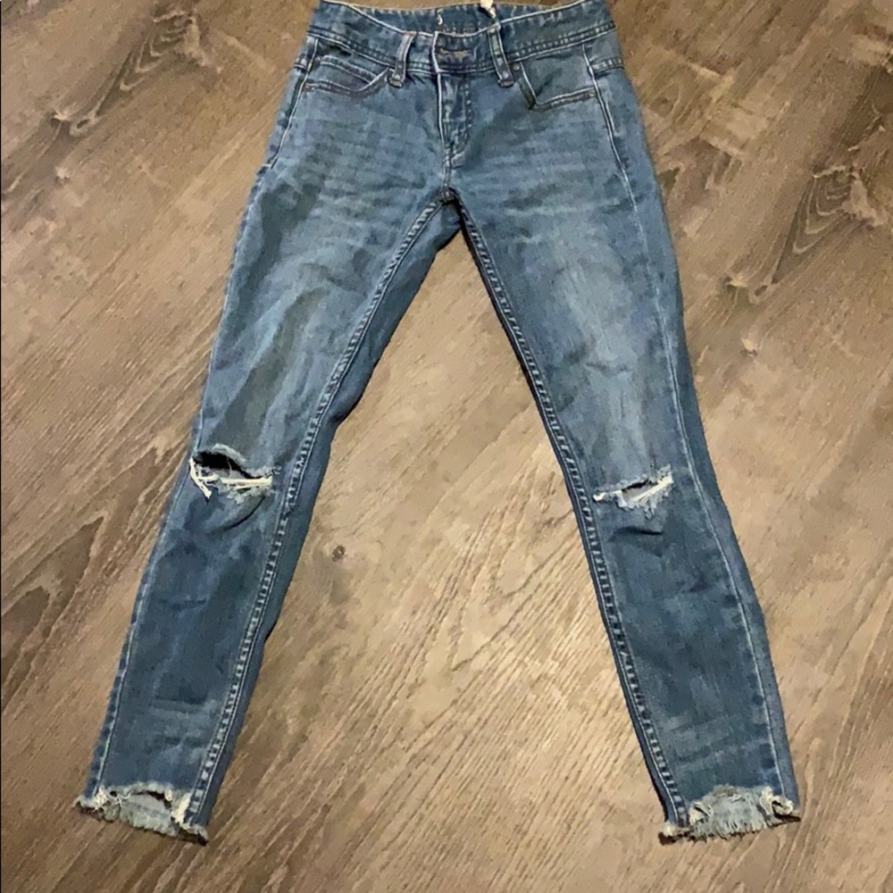 Free people ripped jeans